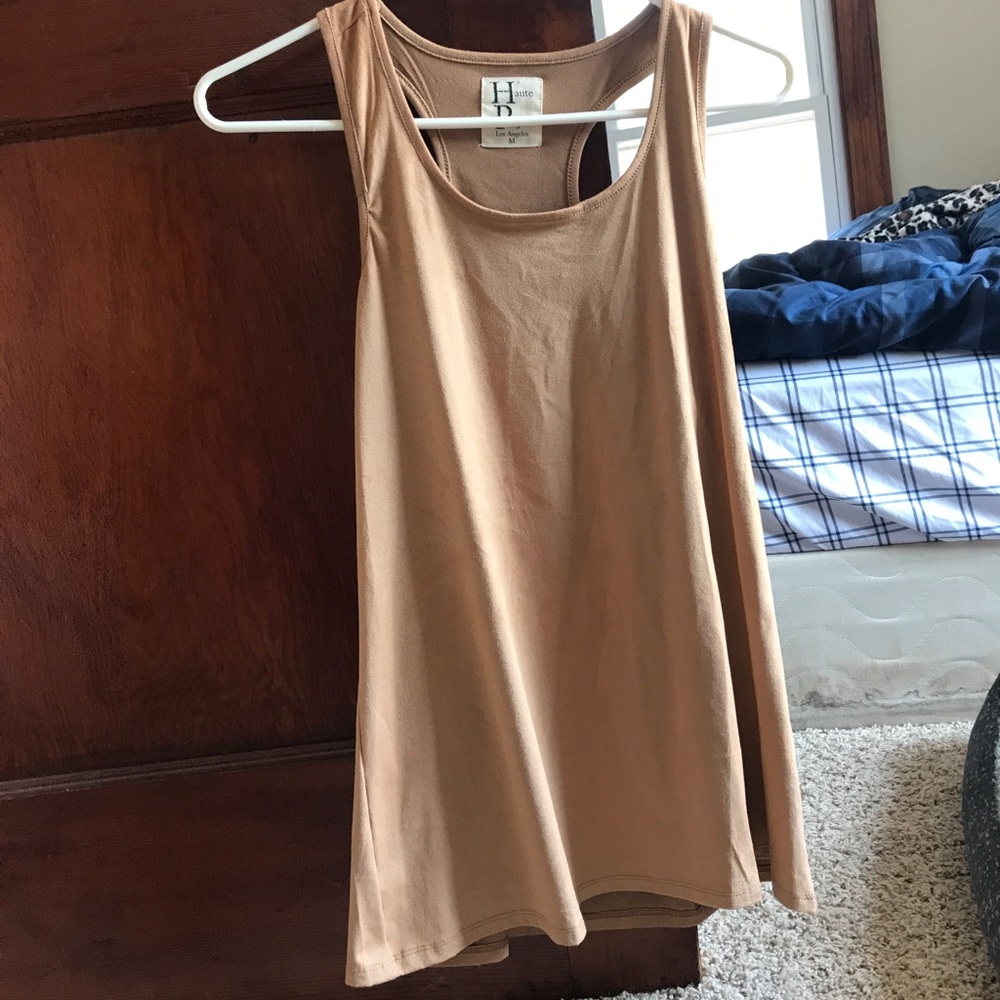 nude tank